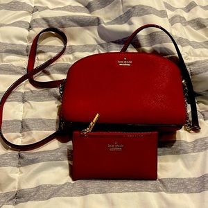 Kate Spade crossbody purse and wallet